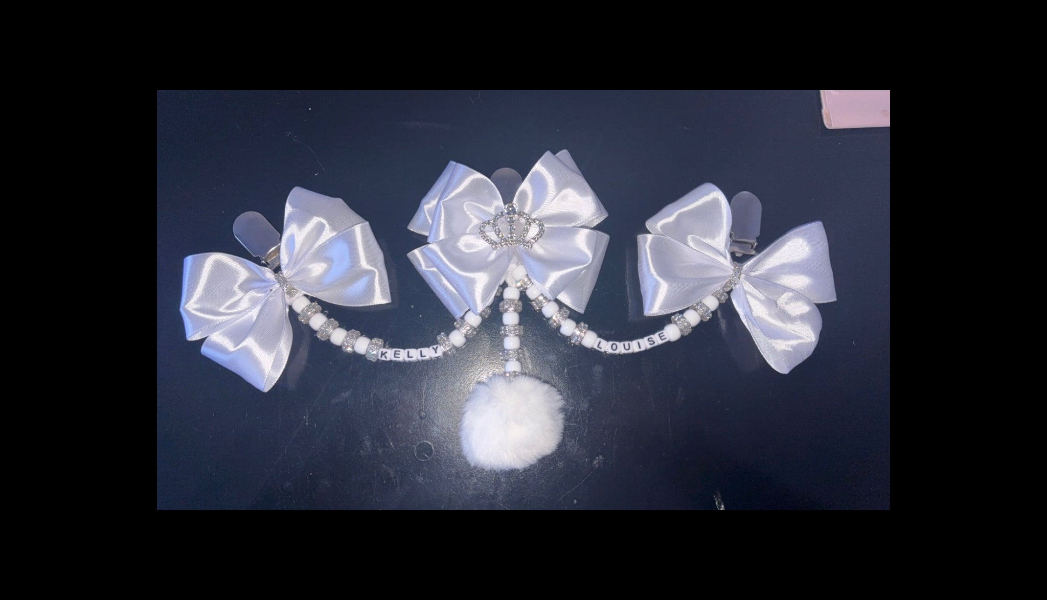 Triple Tier Pom Pom Pram Charm