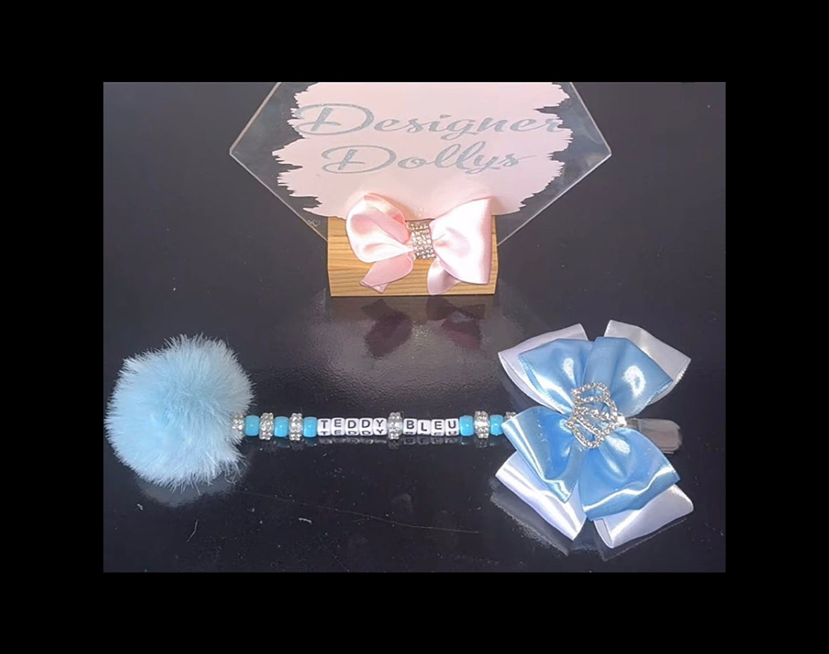 Single Tier Pom Pom Pram Charm