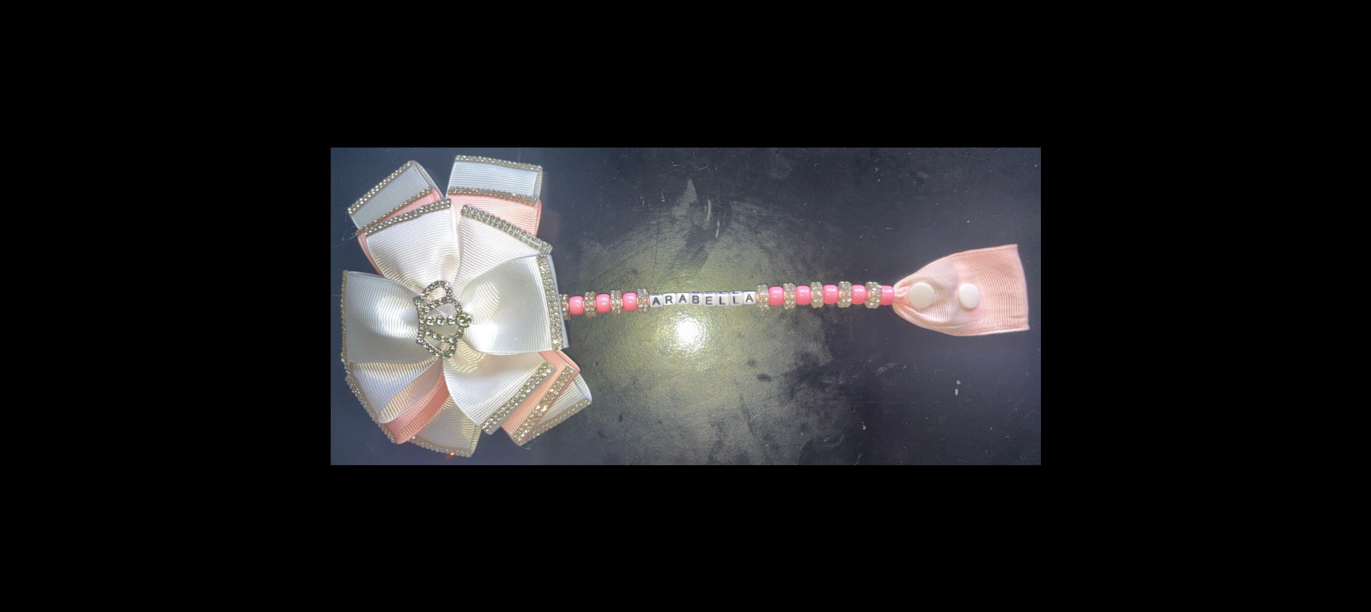 Triple Bow Dummy Clip
