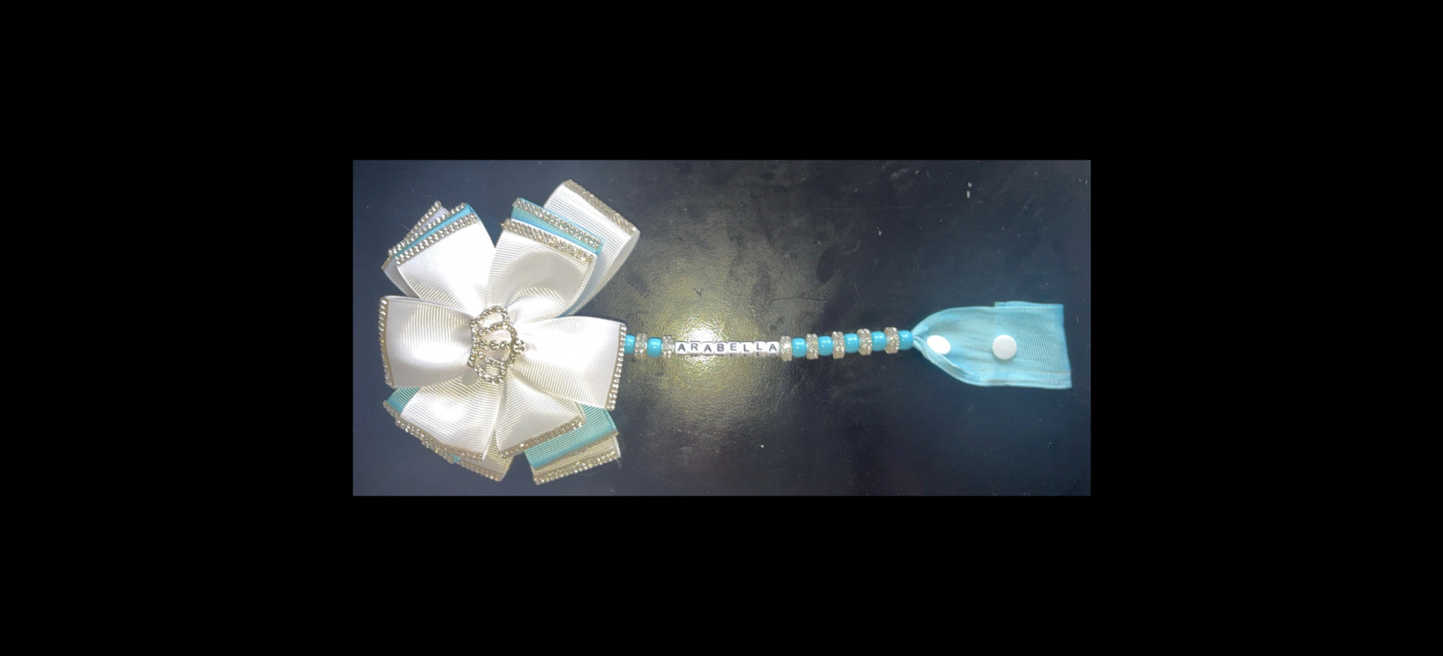 Triple Bow Dummy Clip